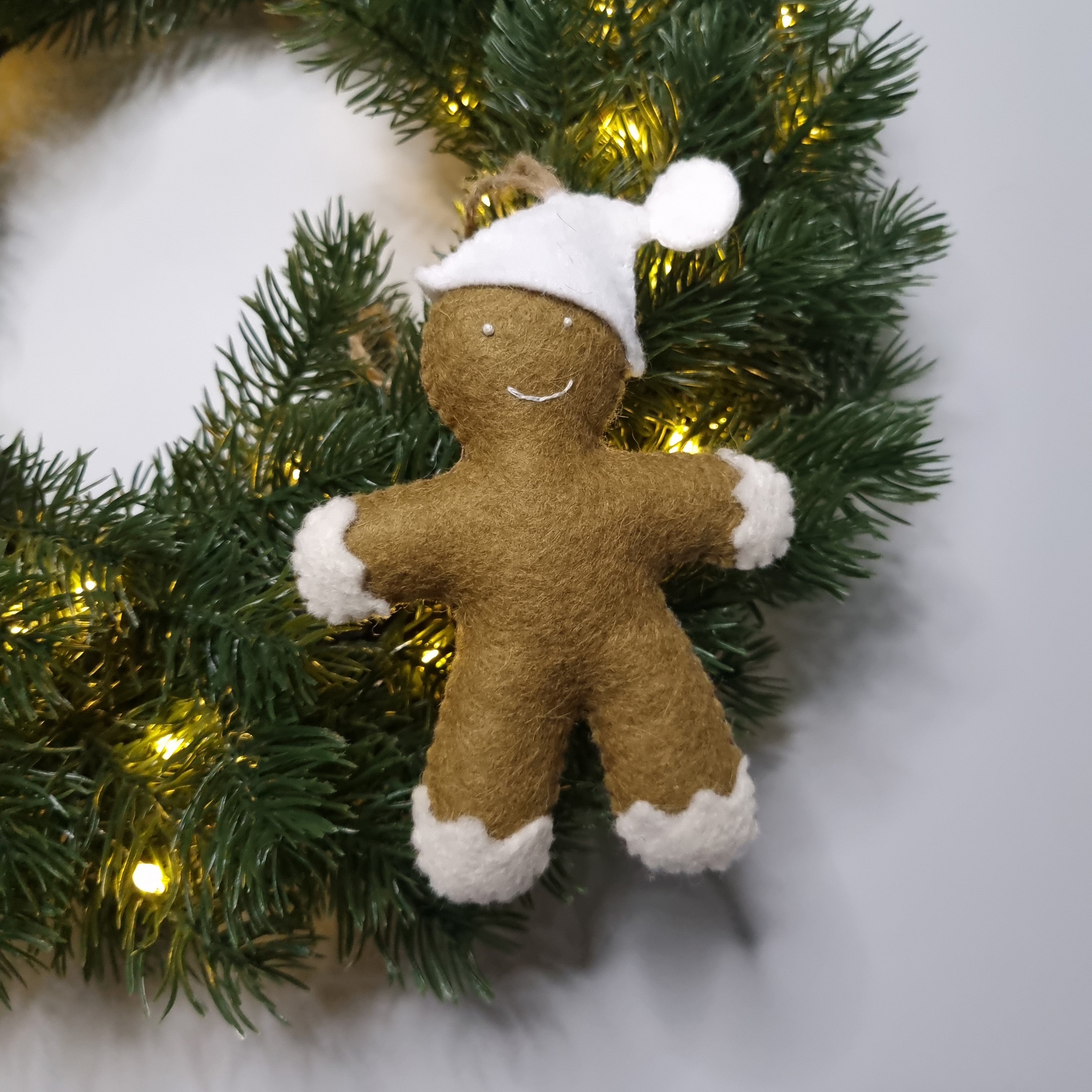 Ornament de brad “Gingerbread man"