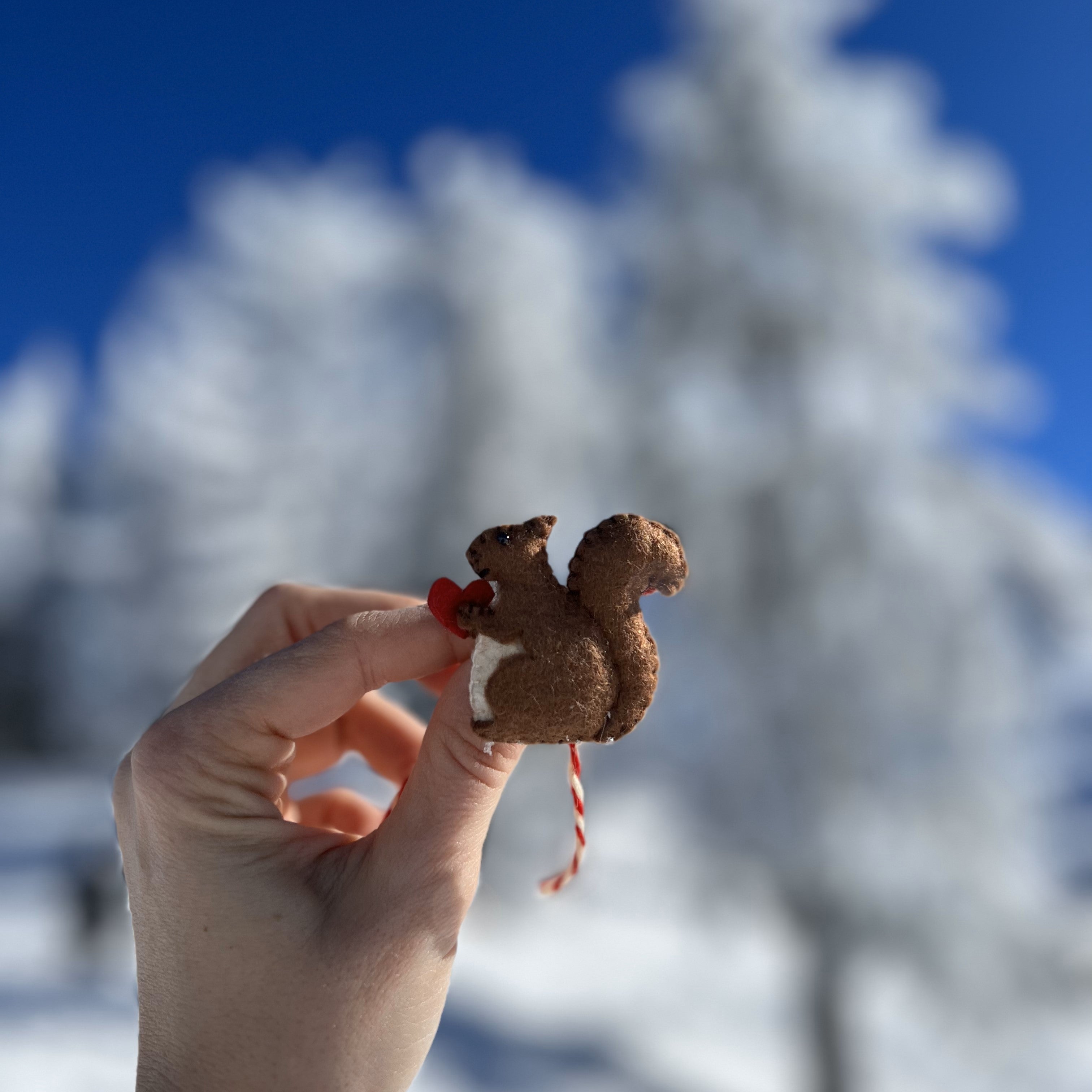 Martisor Veverita iubitoare