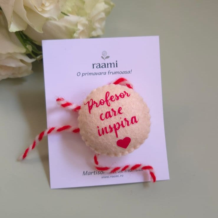 Martisor "Profesor care inspira"