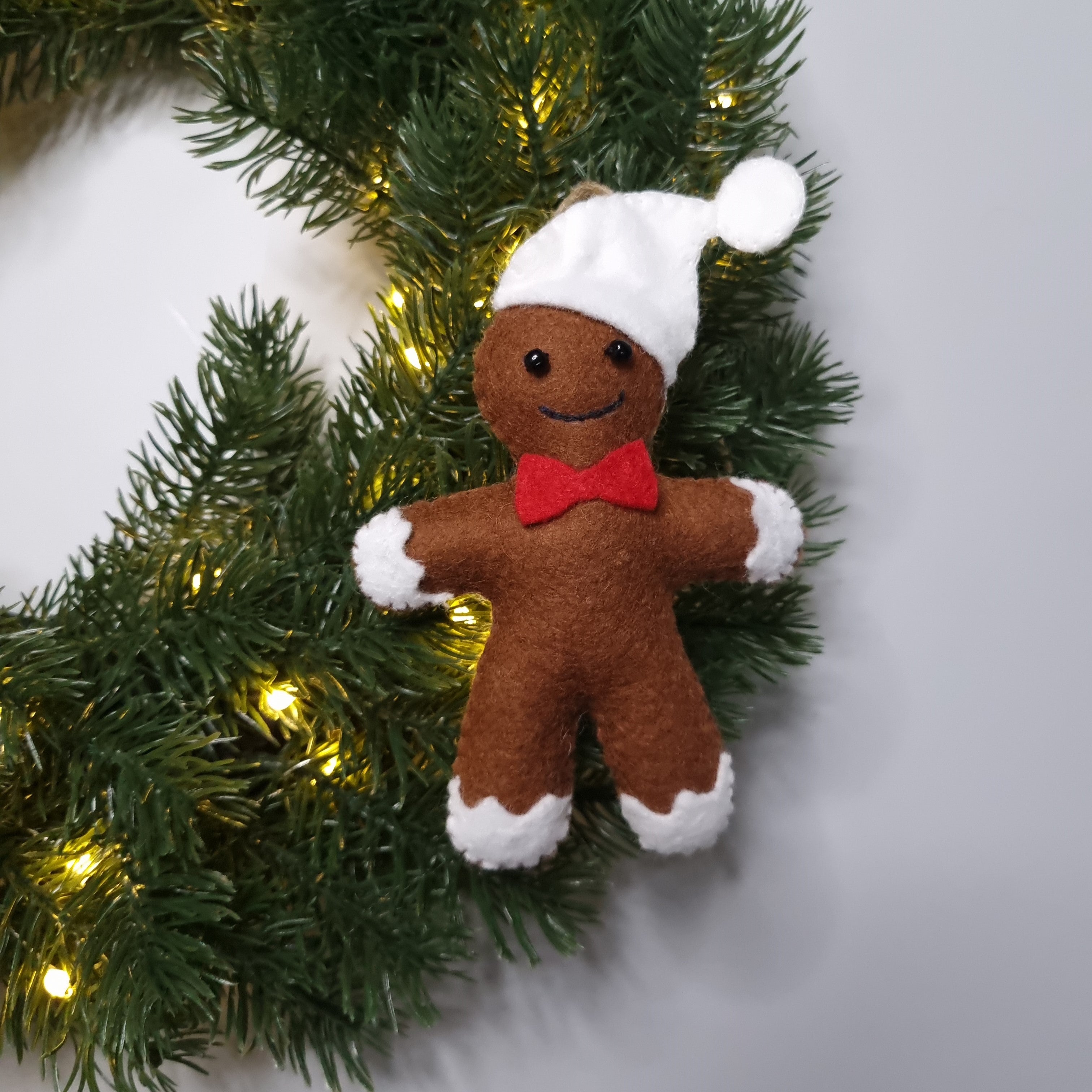 Ornament de brad “Gingerbread man"