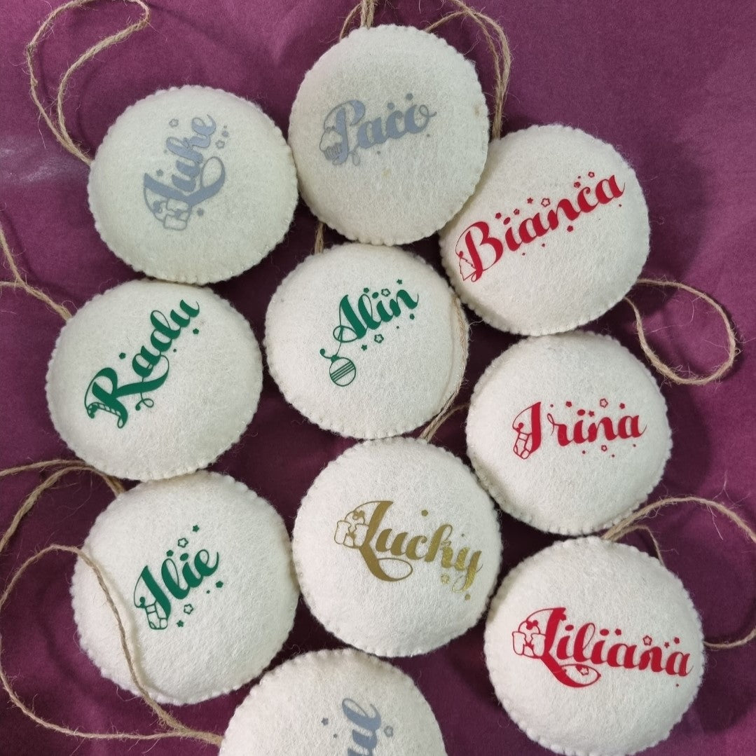 Glob personalizat cu nume