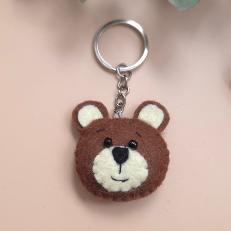 Breloc handmade – ursuleț din fetru