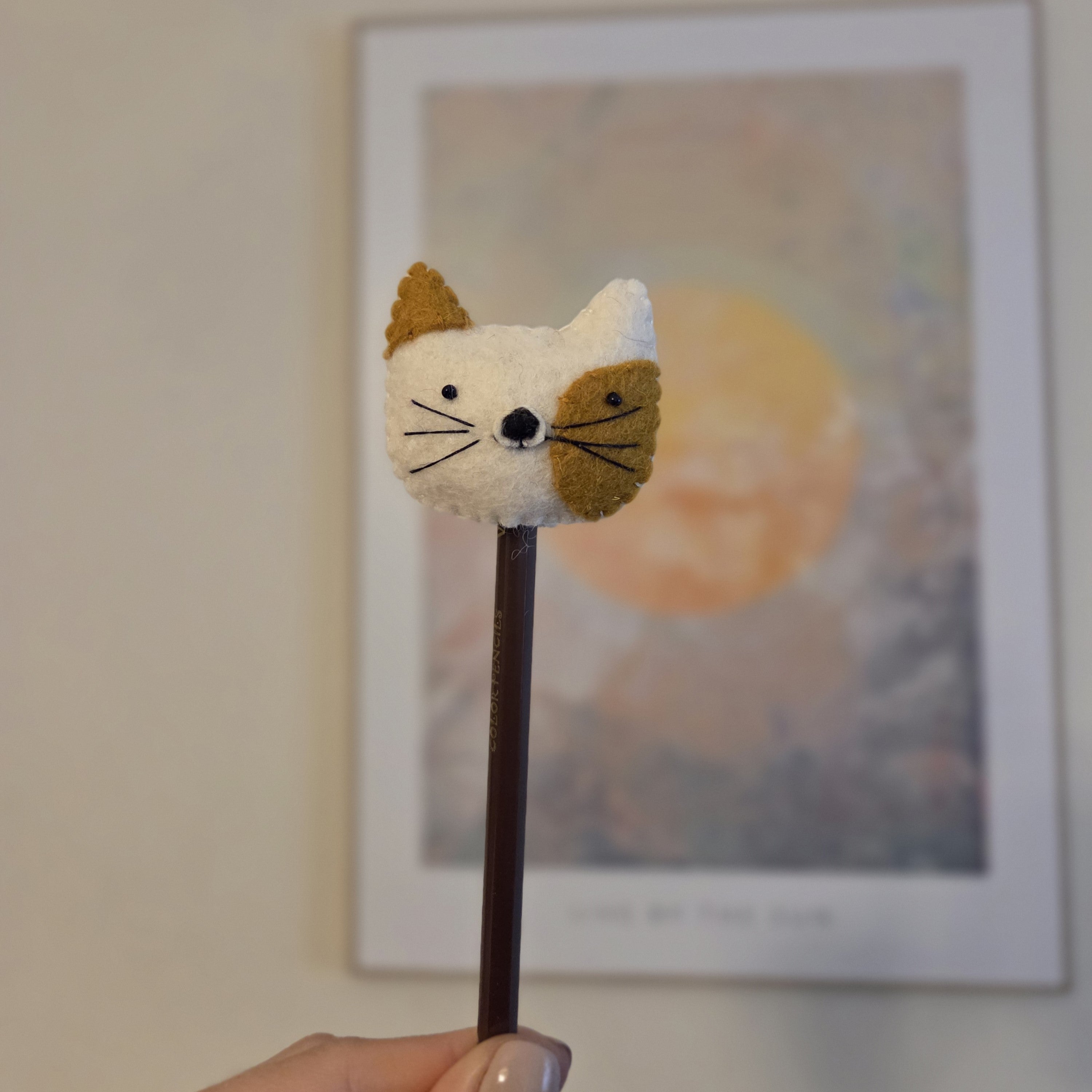 Topper pentru creion Pisica