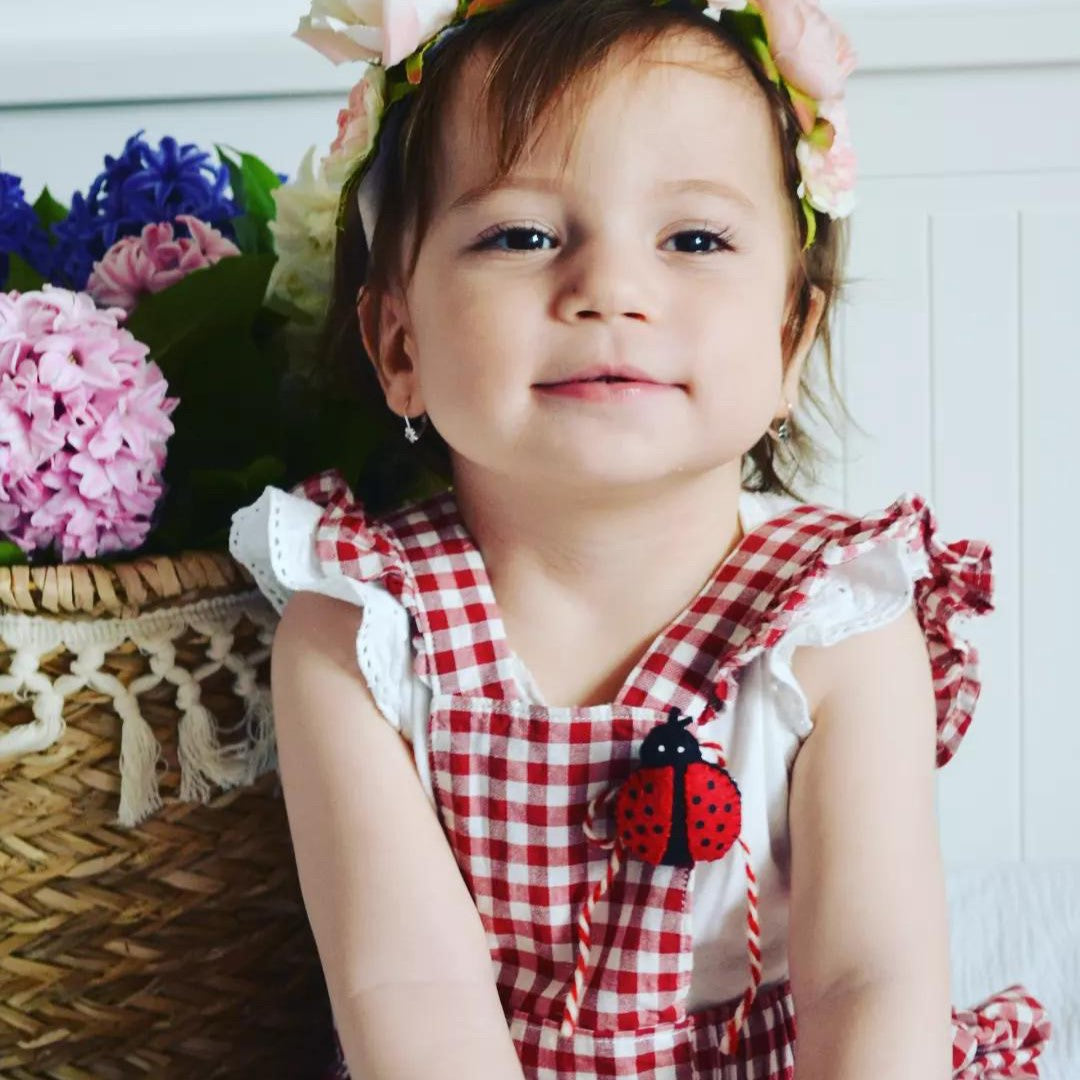 Mărțișor buburuză din fetru de lână – simbol al norocului