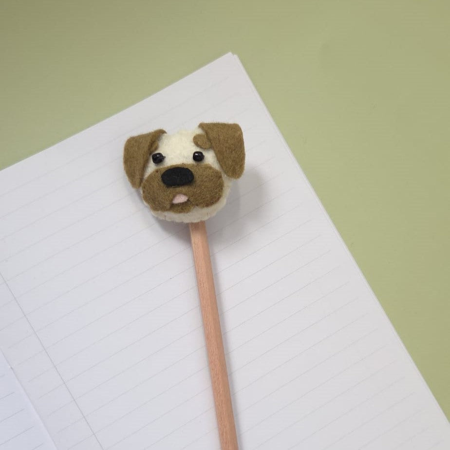 Topper pentru creion Catel din fetru