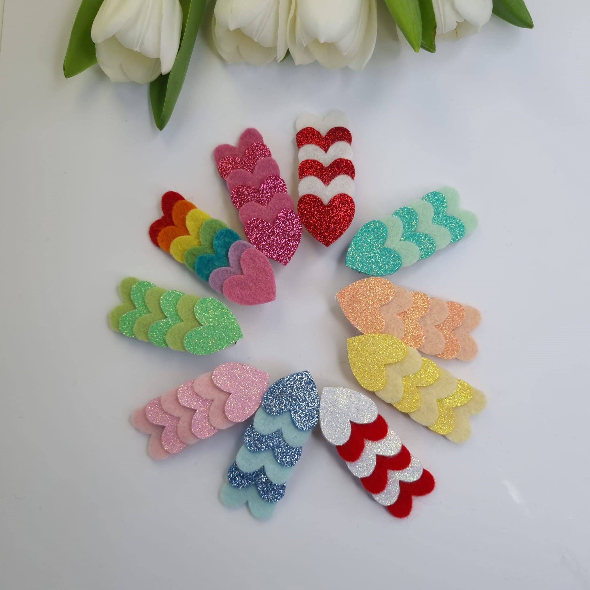 Martisor "Clama cu inimioare"