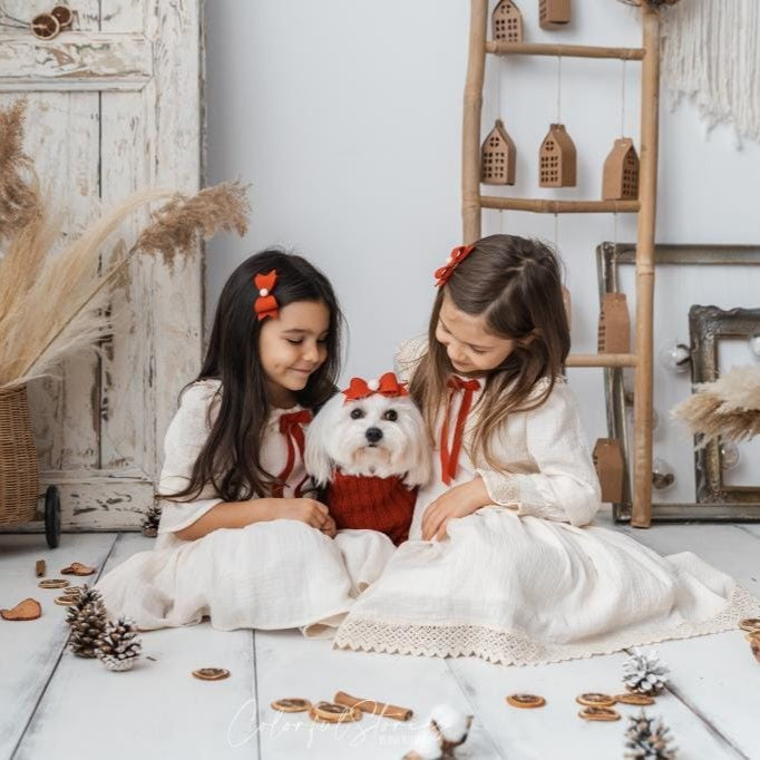 Fundite decorate cu bilute de lana