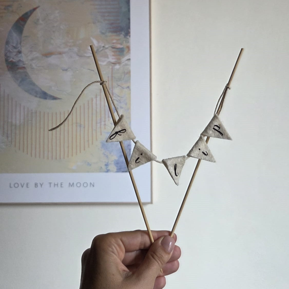 Set aniversar handmade pentru tort