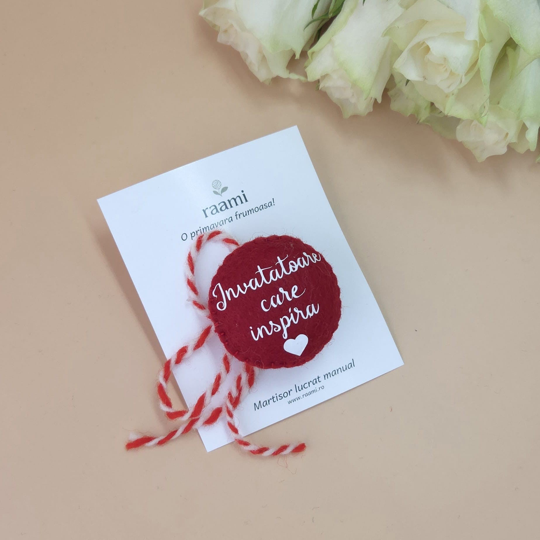 Martisor "Profesor care inspira"