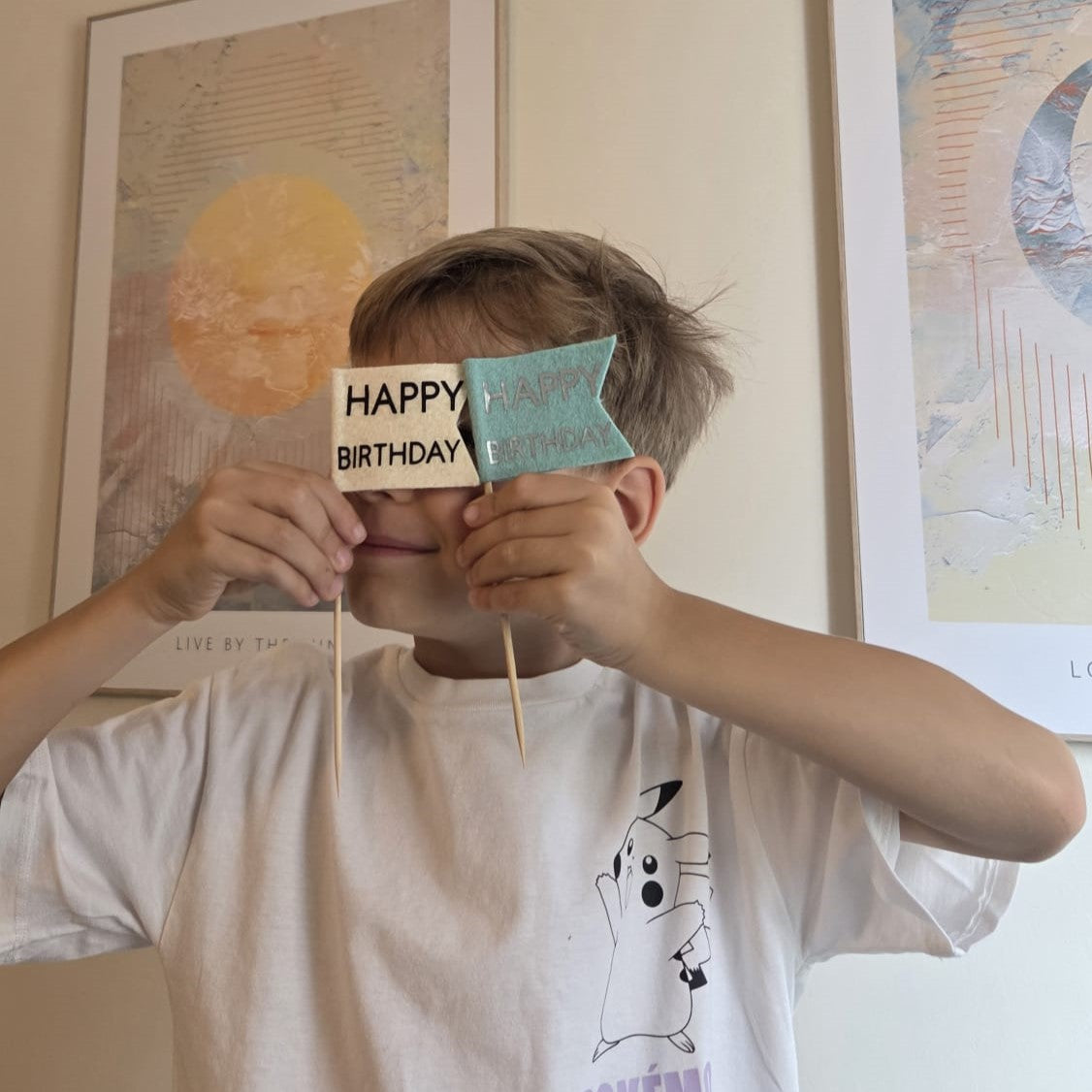 Set aniversar handmade pentru tort