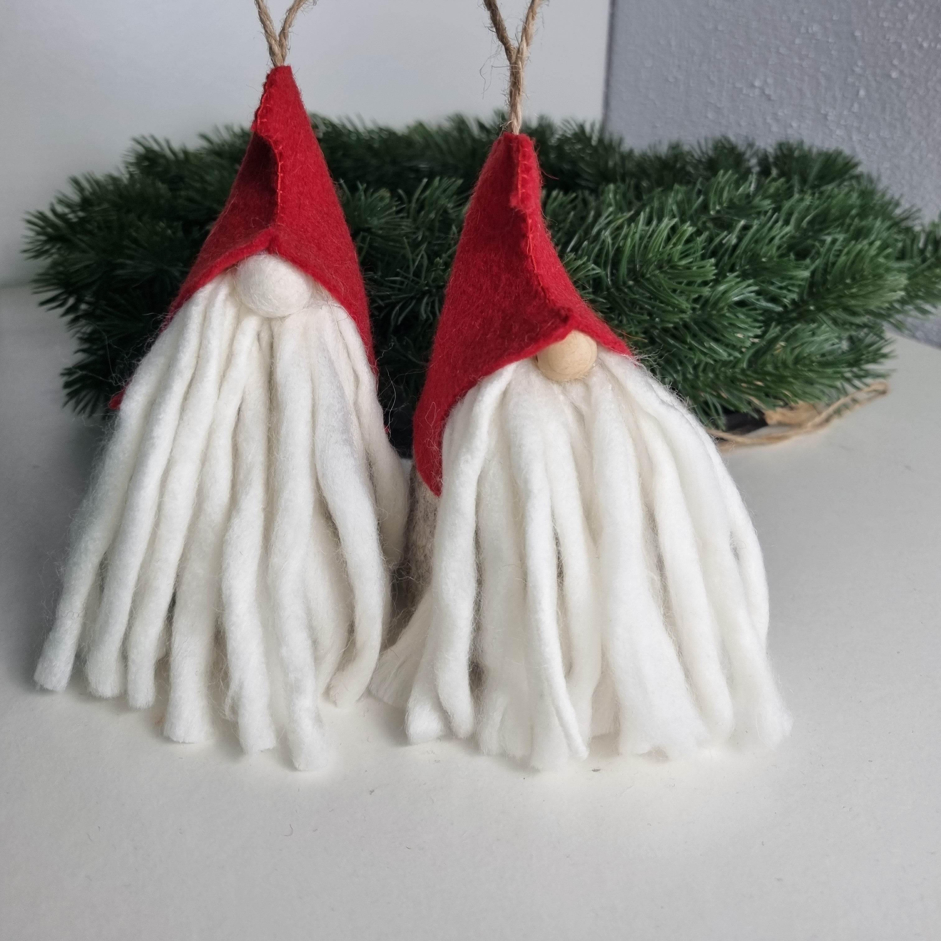 Ornamente brad-Set 2 gnomi