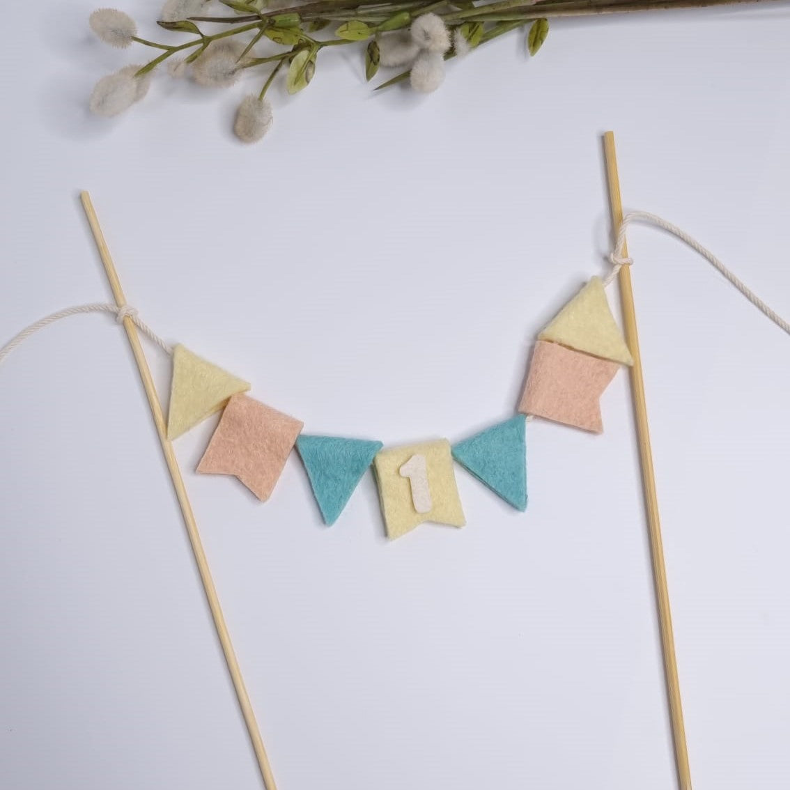 Topper pentru tort cu cifra