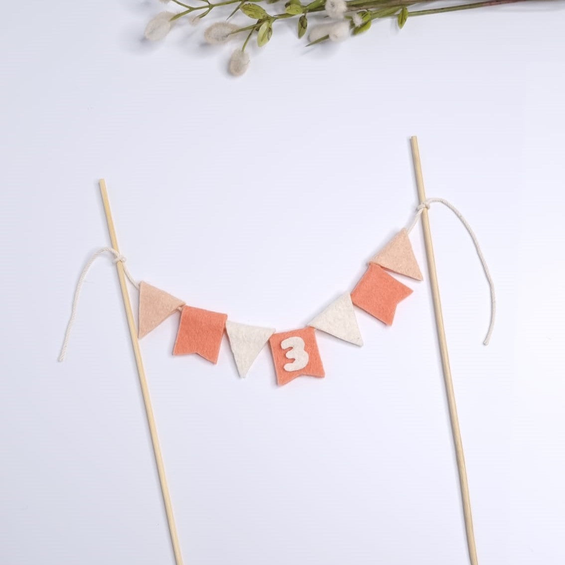 Topper pentru tort cu cifra